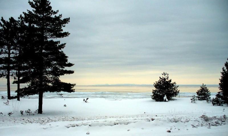 Beachfront Hotel Houghton Lake Alam Semulajadi gambar